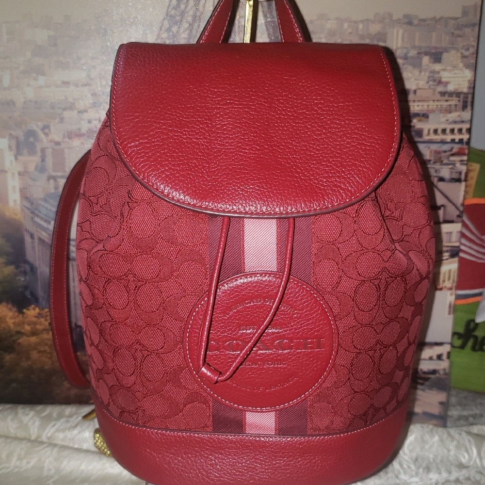 Coach Dempsey Monogram Backpack - image 1